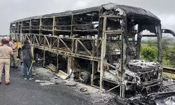 Dehşet! Yolcu otobüsü alev aldı: En az 25 ölü!