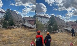Sıcak haber! 3 katlı binada göçük: Bölgede panik yaşanıyor