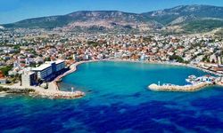 İzmir’in sakin kıyı kasabası Mordoğan, sonbaharda büyülüyor