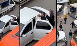 Dehşete düşüren görüntüler: Trafik magandası kadına saldırdı
