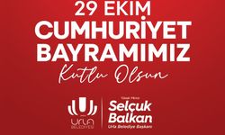 Urla Belediye Başkanı Selçuk Balkan'dan 29 Ekim Cumhuriyet Bayramı kutlaması