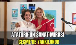 Ekim Geçidi 24. Yıl Sergisi Çeşme’de sanatseverlerle buluştu