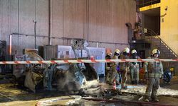 Esenyurt’ta şarj istasyonunda korku dolu anlar: Elektrikli otomobil alev topuna döndü