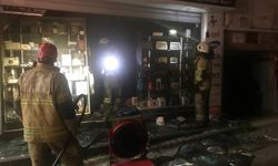 Aliağa’da alevler yükseldi! İş yeri küle döndü