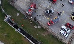 Son dakika! Feci kaza! Araçlara çarpıp boşluğa düştü