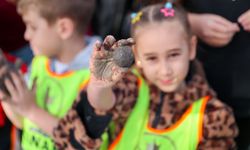 Buca’da minik öğrenciler yanan ormanlara umut ekti