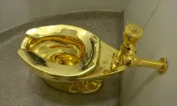 Dünyanın en pahalı klozeti müzayedede kapışıldı