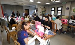 Efes Selçuk’ta ücretsiz dikiş atölyesi büyük ilgi gördü