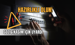 İzmir elektriksiz kalacak! GDZ 6 Kasım 2025 kesinti planını açıkladı