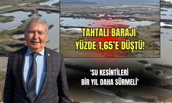 İzmir için kritik uyarı: Tahtalı Barajı tarihinin dip seviyesinde!