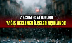 İzmir'de 7 Kasım hava durumu: Yağış beklenen ilçeler açıklandı!