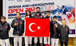 Aliağa’lı taekwondocular Bosna’dan 4 madalya ile döndü