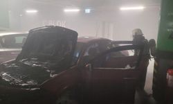 Hastane otoparkında panik! Önce patlama sanıldı gerçek başka çıktı