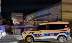 Atık maddeler alev aldı, fabrikada yangın çıktı