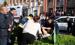 Boşanma davası çıkışı dehşet! Eşini sırtından bıçakladı