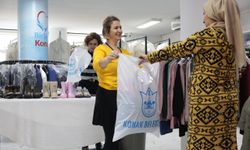 Bu kış Konak’ta kimse üşümeyecek! Giysi Market kapılarını açtı