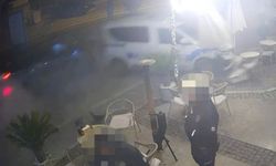 Çeşme’de polis aracına çarpan otomobil ortalığı savaş alanına çevirdi!