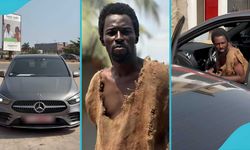 Tufan gelecek dedi, lüks otomobiliyle görüntülendi!