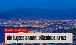 28 Aralık Pazar hava durumu | Bir ilçede bahar, diğerinde ayaz!