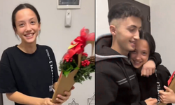 Genç kızın 'kokina' mutluluğu sosyal medyada hızla yayıldı!