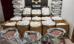İzmir polisi tarihi başarıya imza attı: Rekor sayıda sentetik hap ele geçti