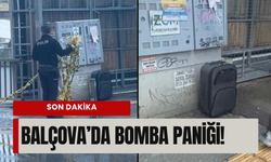 İzmir Balçova’da şüpheli valiz paniği!