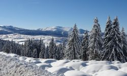 Kar bastırdı, yaylada sezon kapandı: Dönüş yolunda ilginç manzaralar