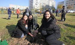 Karşıyaka’da sezonun ilk fidanları dikildi