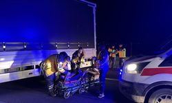 TEM Otoyolu’nda dehşet! Tırlar ve kamyonet çarpıştı