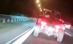 Çevreyolunda korku saçmıştı: Ceza kesilip gözaltına alındı