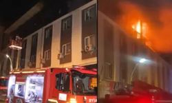 Otel restoranında yangın! Müşteriler panikle tahliye edildi