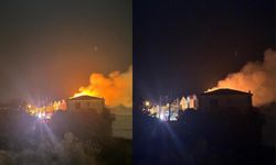 İzmir’de korku dolu anlar: Lüks villayı alevler sardı