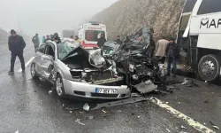 1 otobüs, 1 tır, 6 otomobil... Gaziantep'te feci zincirleme kaza!