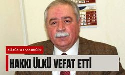 Aliağa’nın eski belediye başkanı Hakkı Ülkü vefat etti