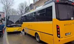 Beykoz'da İETT otobüsleri çarpıştı!