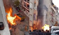 4 katlı binanın giriş katında patlama! Ekipler sevk edildi