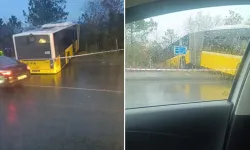 Faciadan dönüldü! Freni boşalan İETT otobüsü ormana uçtu