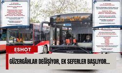 Dikkat! ESHOT’tan 17-18 Ocak uyarısı