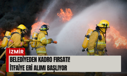 İzmir Büyükşehir Belediyesi 100 itfaiye eri alacak! İşte başvuru şartları