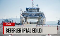 İzmir’de denizde ulaşım durdu: Tüm feribot ve yolcu gemisi seferleri iptal edildi