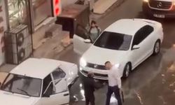 İzmir’de trafikte dehşet anları: Demir sopa yetmedi, döner bıçağıyla kovaladı!