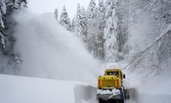 ‘Kar Savaşçıları’ köy yollarında