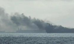 Karadeniz açıklarında Rus petrol tankeri dronla vuruldu