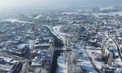 Kars’ta -17 derecede doğa buz müzesine döndü