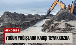 Menderes yoğun yağışlara karşı teyakkuzda