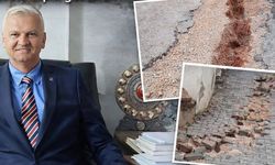 MHP Çeşme İlçe Başkanı Galip Uluçam: 'Çeşme’de yollar köstebek yuvalarını aratmıyor!'