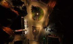 Pınar Caddesi baştan aşağı yenilendi, şampiyon heykeliyle taçlandı!