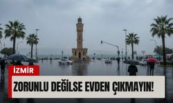Zorunlu değilse evden çıkmayın! İzmir 27 Ocak 2026 Salı hava durumu