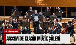 İzmir Oda Orkestrası’ndan AASSM’de klasik müzik şöleni