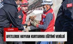 İzmir’de 'Can dostlar' için seferberlik: Afetlerde hayvan kurtarma eğitimi